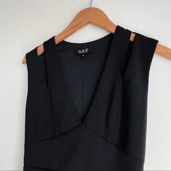 ABS Collection by Allen Swartz cutout sheath dress - Picture 4 of 10
